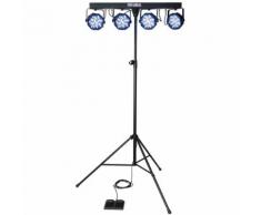 SHOWGEAR LED Disco Lichtleisten-Set Vibe FX Party 30 W RGB 950000