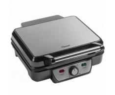 Bestron Kontaktgrill 1800 W Schwarz Edelstahl ASW318