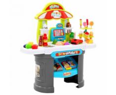 vidaXL 51-tlg. Kinder-Kaufladen-Spielset 68 x 25 x 67,5 cm