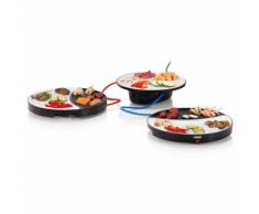 Princess 2-Personen-Tischgrill Dinner4All 500 W Weiß und Schwarz