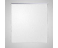 vidaXL Verdunkelungsrollo Verdunklungsrollo 100 x 230 cm weiß