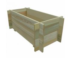vidaXL Pflanzkübel Hochbeet Blumenkasten Kiefernholz Imprägniert 80 cm