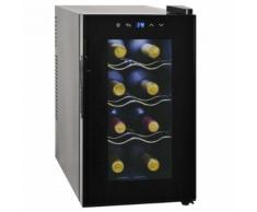 vidaXL Weinkühlschrank Bar-Kühlschrank 25 l 8 Flaschen LCD-Anzeige