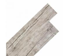 vidaXL PVC Laminat Dielen Selbstklebend 5,02 m² Eiche Gewaschen