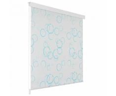 vidaXL Duschrollo 80 x 240 cm Blasenmuster
