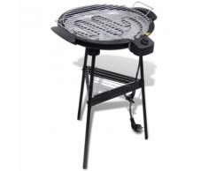 vidaXL Grill BBQ Standgrill Barbecue Tischgrill Gartengrill Elektrogrill