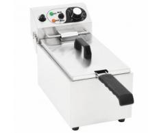vidaXL Elektro-Fritteuse Edelstahl 6 L 2000 W