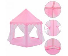 vidaXL Prinzessin-Spielzelt Rosa