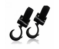 TRIBALSENSATION 2x Universalhaken Kinderwagen - Karabiner Haken
