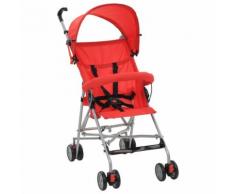 vidaXL Klappbarer Buggy Rot Stahl
