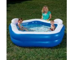 Bestway Kinder Planschbecken Blau 213x207x69 cm 54153