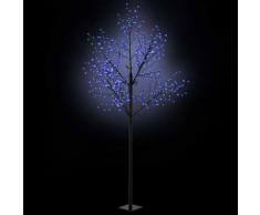 vidaXL LED-Lichterbaum Weihnachten Indoor Outdoor IP44 300 cm Blau