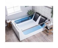 Beliani Whirlpool-Badewanne mit LED CURACAO