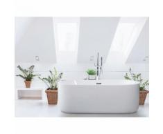 Beliani Badewanne freistehend oval VINALES