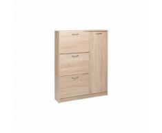 JustYou24 JUSTyou Zniacu III Schuhschrank Sonoma Eiche