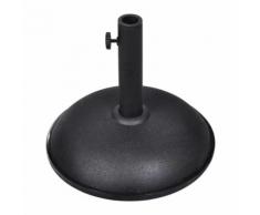 vidaXL Sonnenschirmständer rund Ständer Basis 11kg