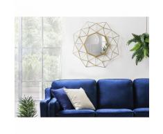 Beliani Wandspiegel gold 69 x 80 cm GAILLAC
