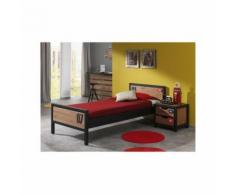 JustYou24 JUSTyou Molopo Kinderzimmer-Set II Kiefer Schwarz