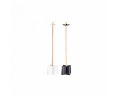 JustYou24 JUSTyou Primo Garderobenständer 154 cm Schwarz Buche