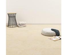 vidaXL PVC Laminat Dielen Selbstklebend 5,11 m² Beige