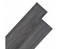 vidaXL PVC Laminat Dielen 5,26 m² Schwarz und Weiß