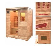HOME DELUXE Infrarotkabine »Redsun L«, 153/110/190 cm, 40 mm, für bis zu 3 Personen