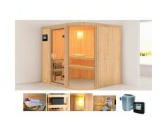 KARIBU Systemsauna »Parima 2«, 196/151/198 cm, 9-KW-Ofen mit ext. Steuerung