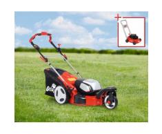 GRIZZLY Akku-Rasenmäher »ARM 4046 T Lion Set Trike«, 46 cm Schnittbreite