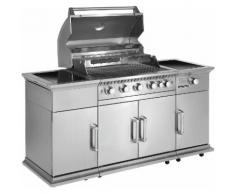 JUSTUS Gasgrill »Poseidon«, BxTxH: 226x84,5x119 cm