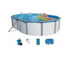 STEINBACH Set: Ovalpool »Nuovo de Luxe Duo«, 5-tlg., LxBxH: 640x366x120 cm