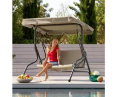 KONIFERA Hollywoodschaukel »Los Angeles«, 2-Sitzer, beige