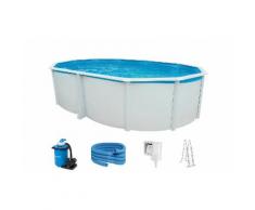STEINBACH Set: Ovalpool »Highline«, 5-tlg., LxBxH: 730x366x132 cm