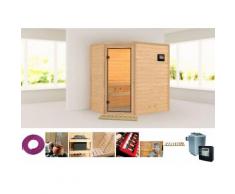 KONIFERA Massivholzsauna »Svea«, 196/144/200 cm, 9-KW-Ofen mit ext. Steuerung