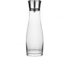 CHG Glaskaraffe mit Edelstahl-Ausgießer, Inhalt 1,1 l
