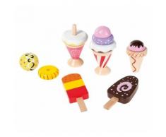 myToys Kaufladen Eiscremeset, 12tlg. Spiellebensmittel