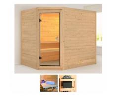 KARIBU Massivholzsauna »Tanami«, 236/184/208 cm, ohne Ofen