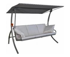 ANGERER FREIZEITMÖBEL Hollywoodschaukel »Elegance Sun«, 3-Sitzer, beige