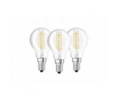 Osram 3er Set LED BASE CLASSIC P, LED Lampen »VALUE CLAS P 40 4 W/827 E14«