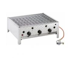 GRILLCHEF Gasgrill , 3-flammiger Bräter, BxTxH: 64,5x56x25 cm