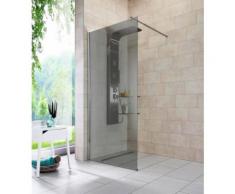 Walk-In Dusche »Duschabtrennung«, Breite 90 cm, Grauglas