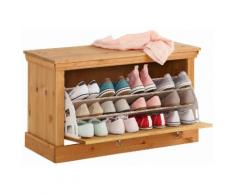 Home affaire Schuhbank »Basilico« aus massiver Kiefer