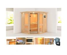 KONIFERA Systemsauna »Amelia 1«, 210x184x202 cm, 9-KW-Ofen mit ext. Steuerung