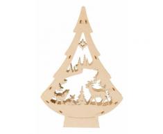 SAICO Original LED-Lichterbaum Rehe im Wald