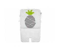 Odenwälder Sitzeinlage für Hochstuhl und Schaukel, Ananas light grey