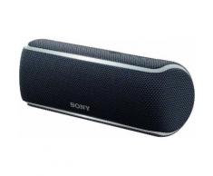 Sony SRS-XB21 Portable-Lautsprecher (Bluetooth, NFC, Extra Bass, Live Sound Modus, Freisprechfunktion, Lichtleiste, Extra Bass, wasserabweisend, kabellos, bis zu 12h Akkulaufzeit)