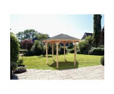 WOLFF FINNHAUS Holzpavillon »Kreta 6«, BxT: 366x327 cm