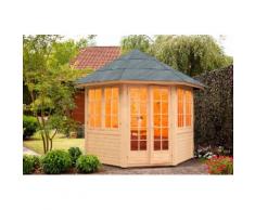 WOLFF FINNHAUS Holzpavillon »Palma«, BxT: 347x347 cm