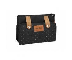 badabulle Kinderwagen Organizer Easy Travel, schwarz/karamel