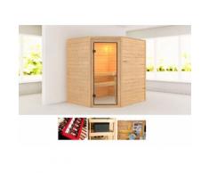 KARIBU Massivholzsauna »Elia«, 196/170/187 cm, ohne Ofen