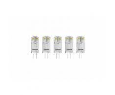 Osram Set: 5 x Niedervolt LED Lampen »PARATHOM PIN 10 0.9 W/827 G4«